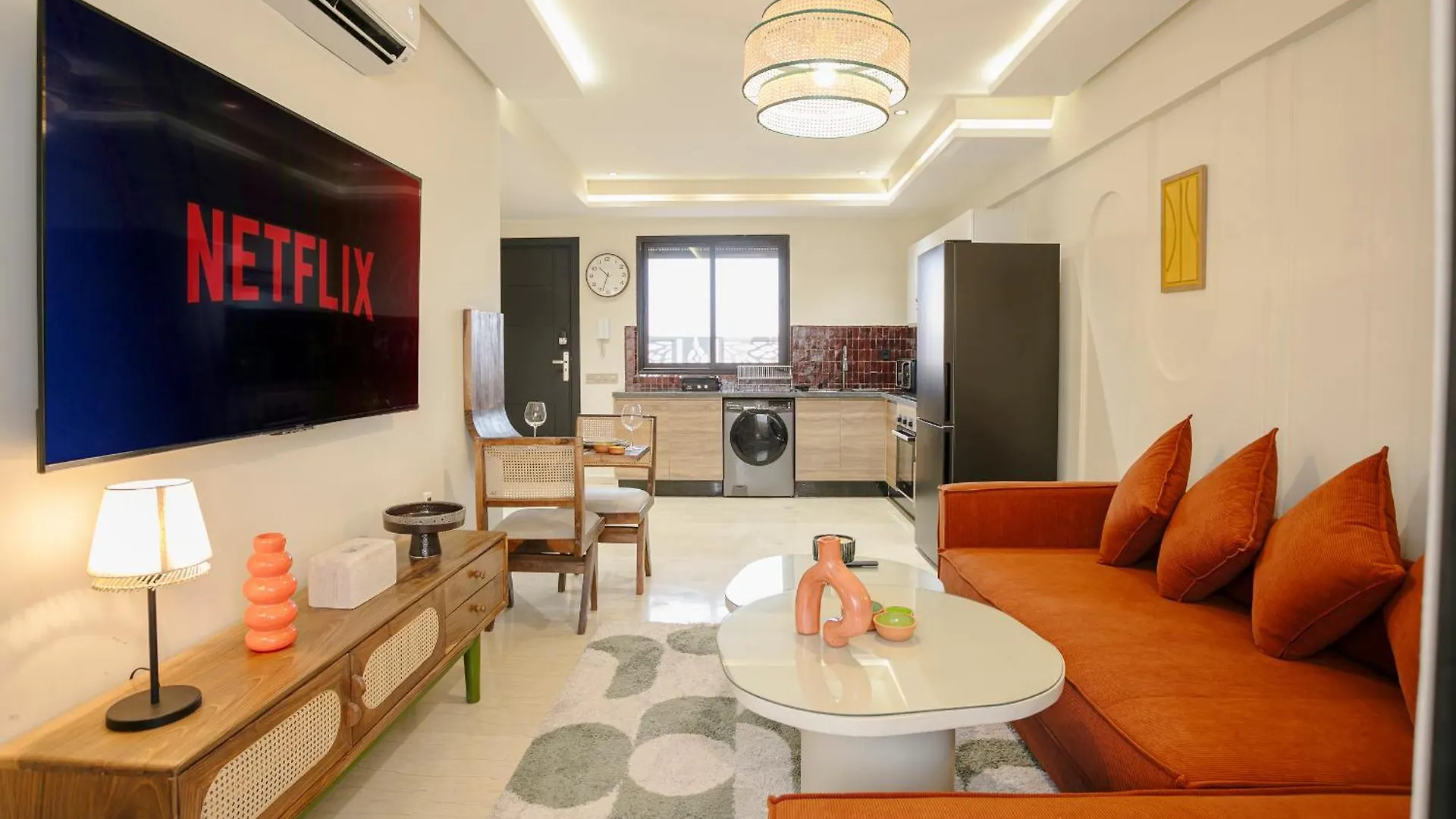 Timeless And Central Fully Equiped Apartement And Fast Wifi Marraquexe Apartamento