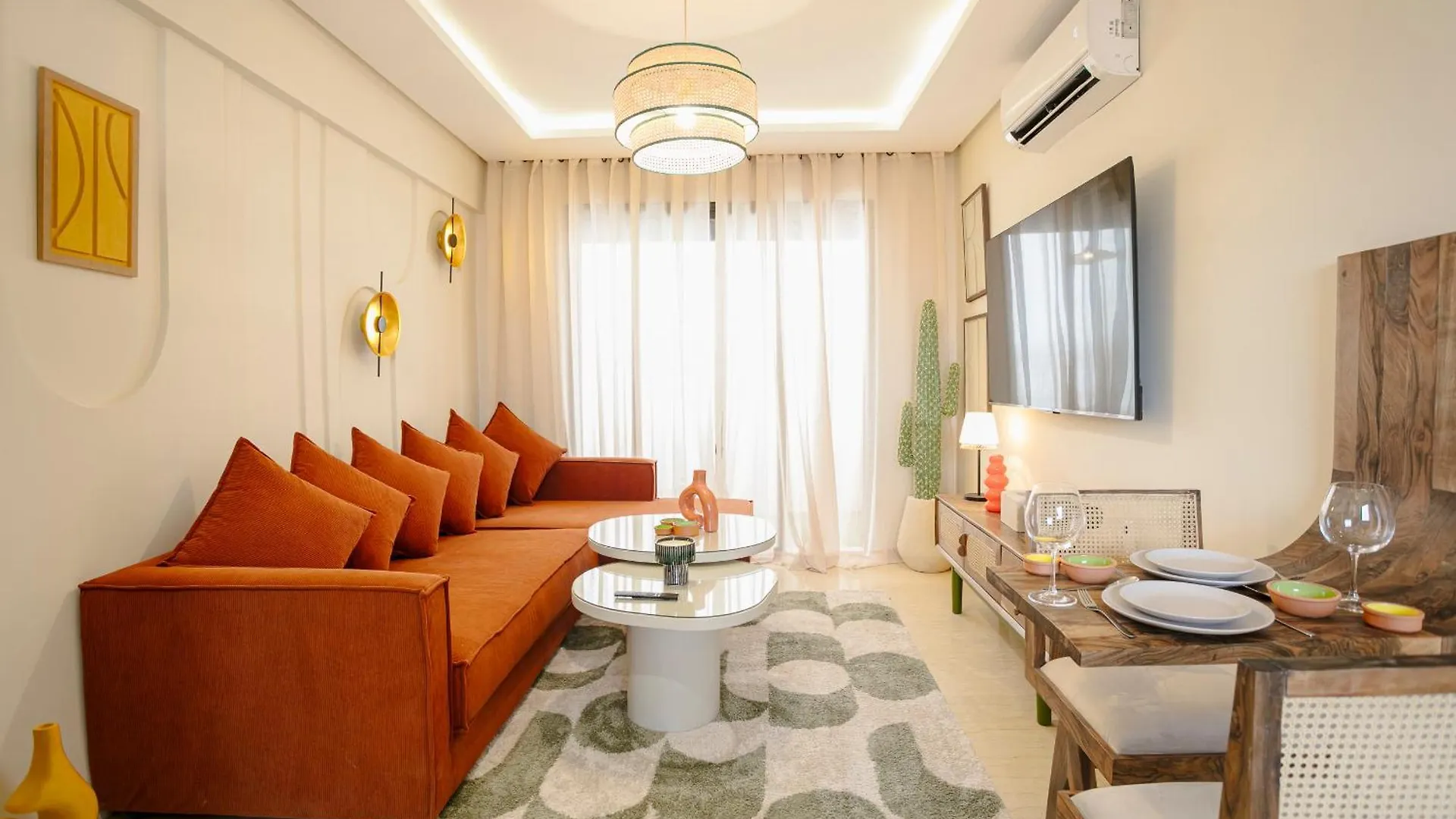 Timeless And Central Fully Equiped Apartement And Fast Wifi Marrakesh 0*,  Maroc
